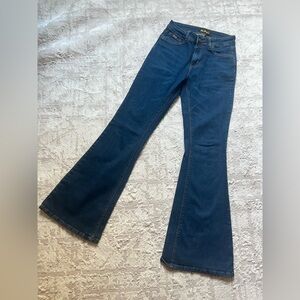 Stag Dark Blue Flare Jeans